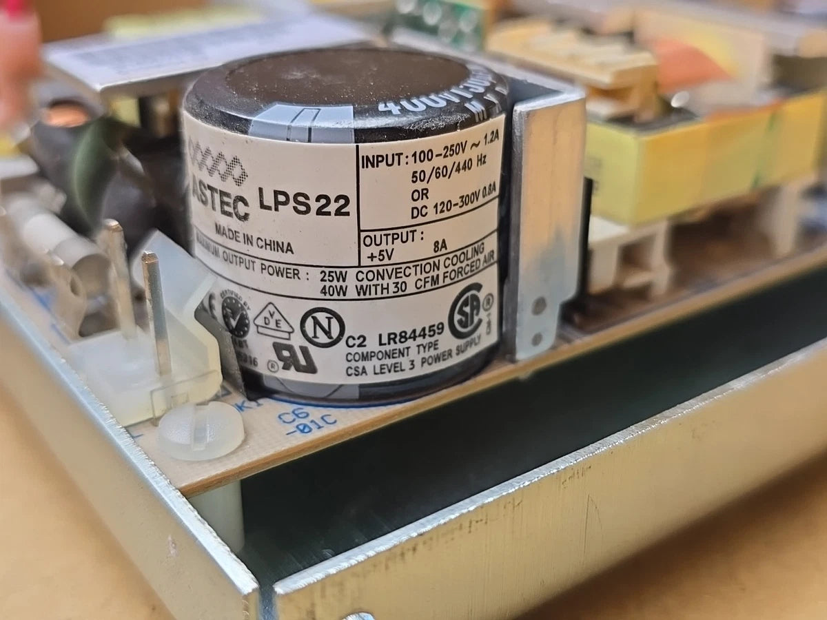 Astec LPS22 Power Supply 100-250AC OR 120-300DC(IN - 5V 8A(OUT