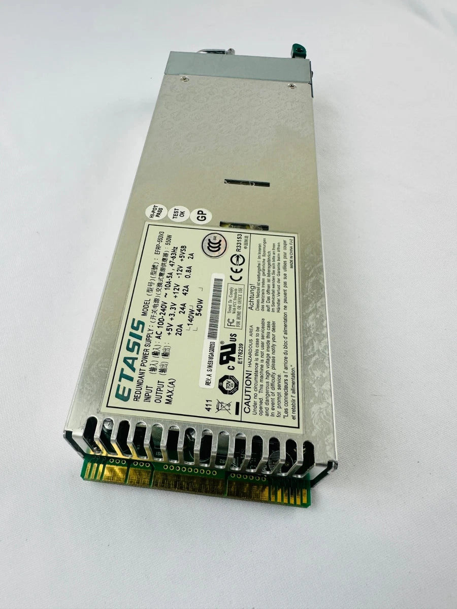 Etasis EFRP-553V3 Redundant Power Supply