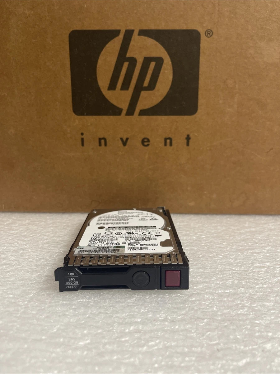HPE 781577-001 600GB 12G SAS 10K 2.5 SC HDD 781516-B21
