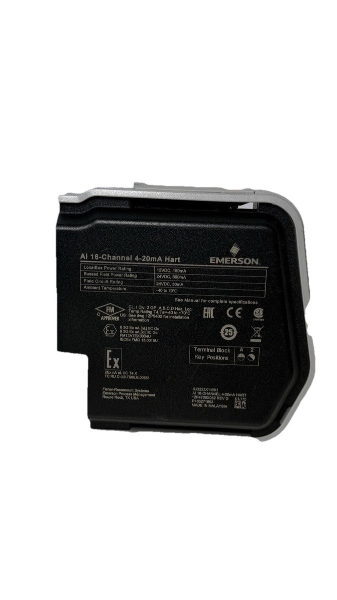Emerson Al 16-Channel 4-20mA Hart Series Analog Input Module 16 Channel