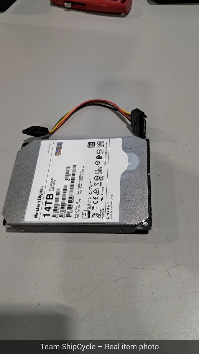 20 WD HC530 WUH721414ALE604 14TB SATA 6G 35 7200RPM Enterprise Hard Driv G2U