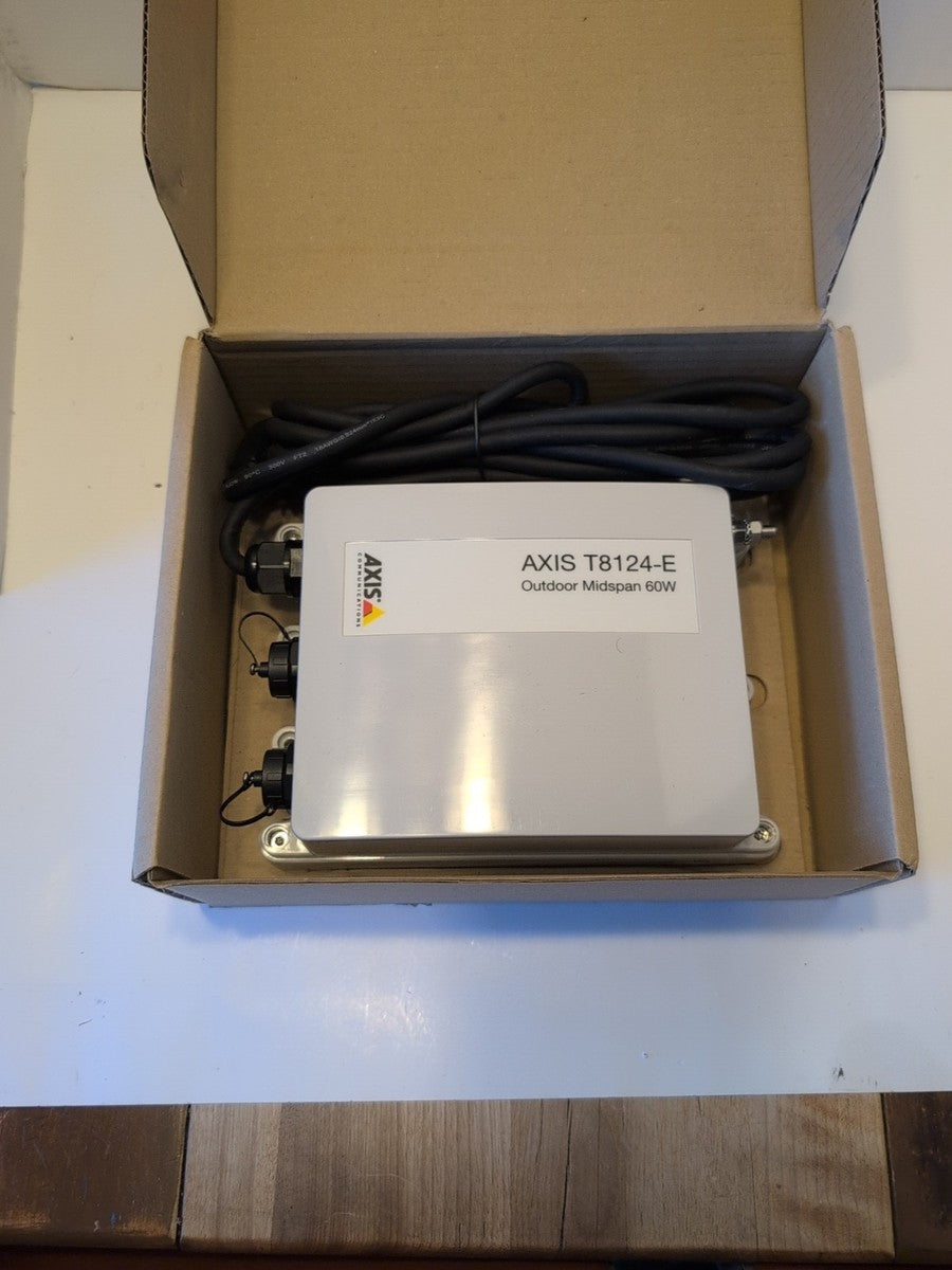 AXIS T8123-E Outdoor Midspan 30 W - P/N # 5030-234 New and Sealed