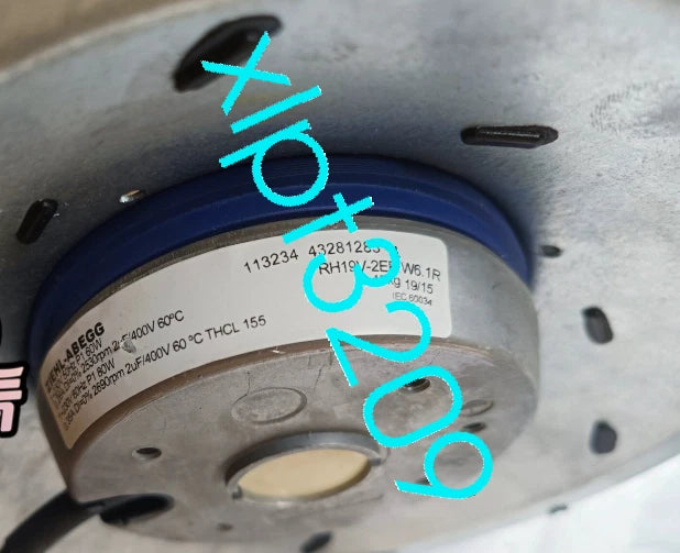 RH19V-2EP.W6.1R ZIEHL-ABEGG centrifugal fan FedEx or DHL