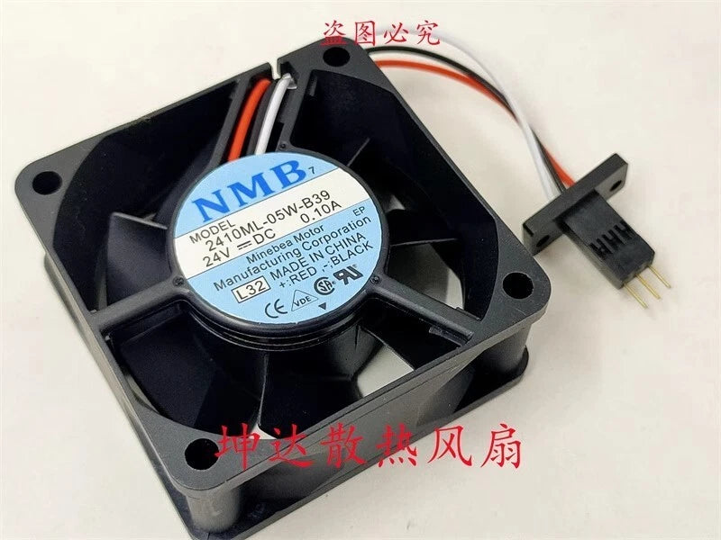 NMB 2410ML-05W-B39 24V 0.10A 3pin Inverter Cooling Fan|386374318150