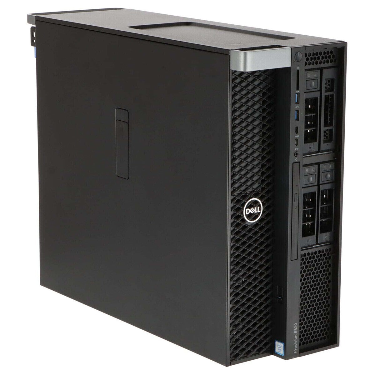 6CORE Dell Precision T5820 W-2133 3.60GHz 128GB DDR4 256GB NVMe SSD-2TB SATA 3.5
