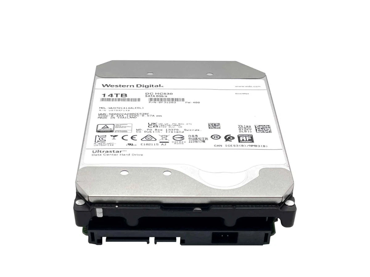 WD Ultrastar DC HC530 14TB SATA 6G 3.5" 7200RPM Enterprise HDD -WUH721414ALE6L1