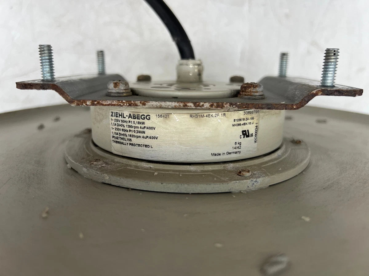 ZIEHL-ABEGG RH31M-4EK.2F.1R Centrifugal Cooling Fan, 230VAC (