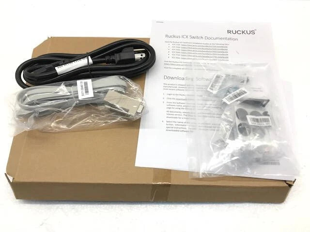 Ruckus Brocade ICX 7150 Ethernet Network Switch ICX7150-48PF-4X10GR-RMT3 48-port