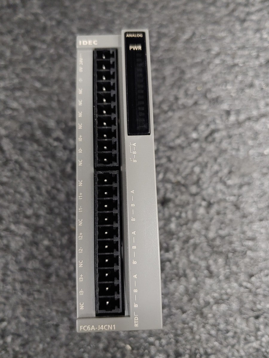 IDEC FC6A-J4CN1 FC6A MicroSmart PLC 4pt Universal Analog Input Module