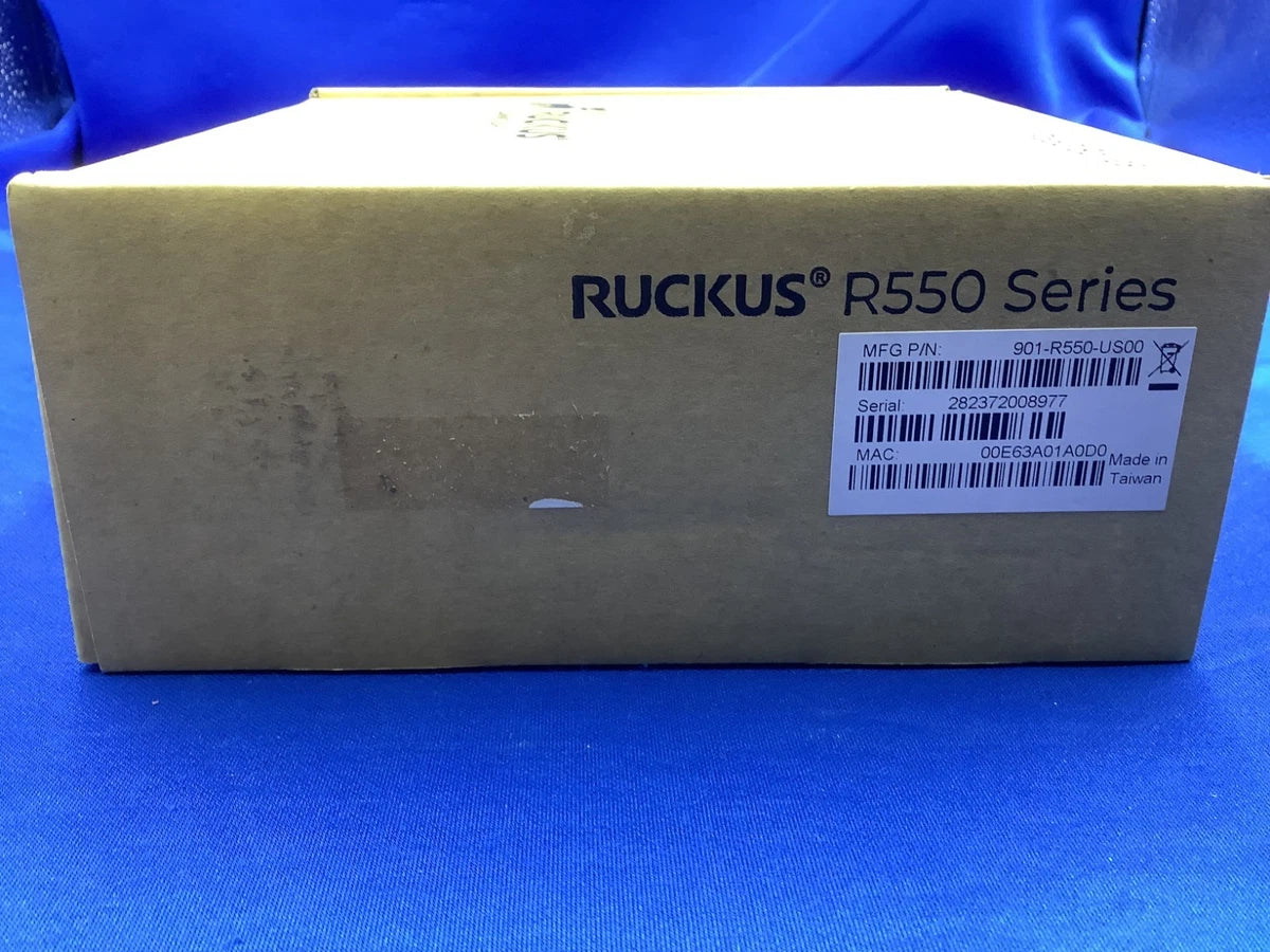901-R550-US00  RUCKUS R550 WIRELESS ACCESS POINT 802.11AX WI-FI 6 INDOOR AP|205785810789