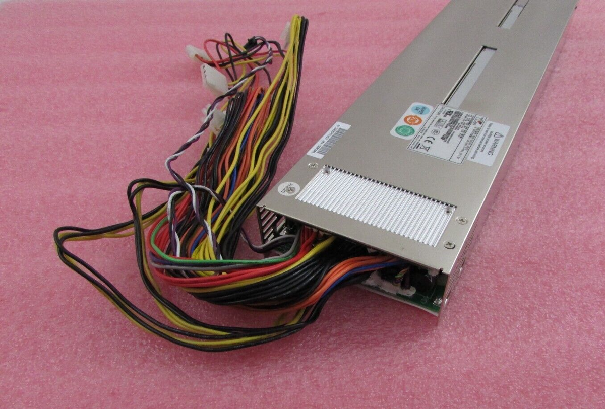 Zippy EMACS M1K2-5A01V4H 1U Redundant Form 1000W 2x M1K-2A00V Modules PWR System