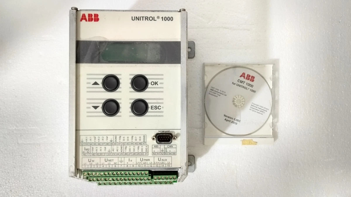 ABB unitrol 1000 / UNITROL 1000 Voltage Regulator 3BHE014557R0003|266978086628