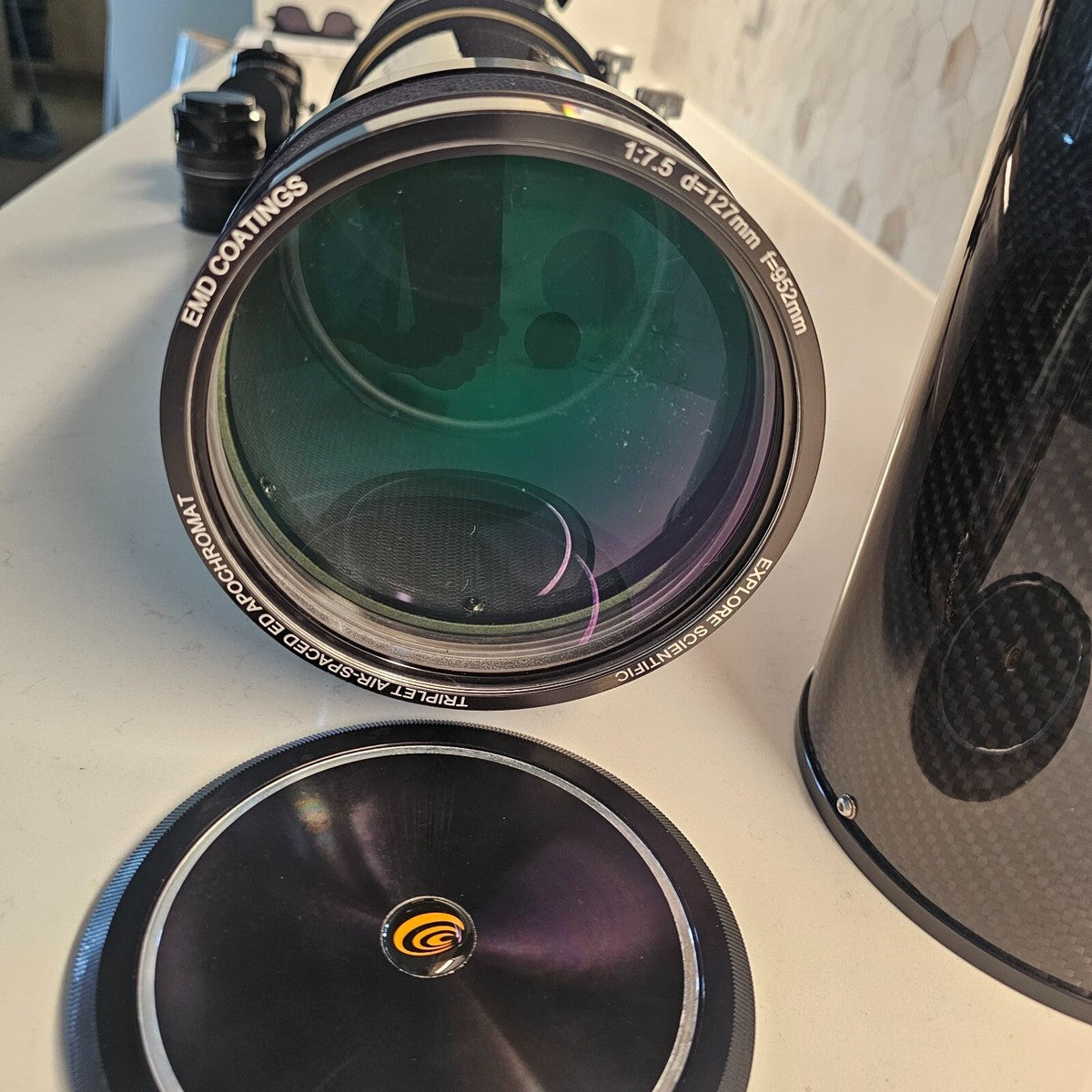 Explore Scientific ED 127mm f/7.5 Carbon Fiber Triplet ED APO Refractor