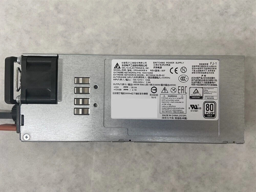 Delta DPS-460KB N Switching Power Supply 80 Plus Gold 460W for Dell