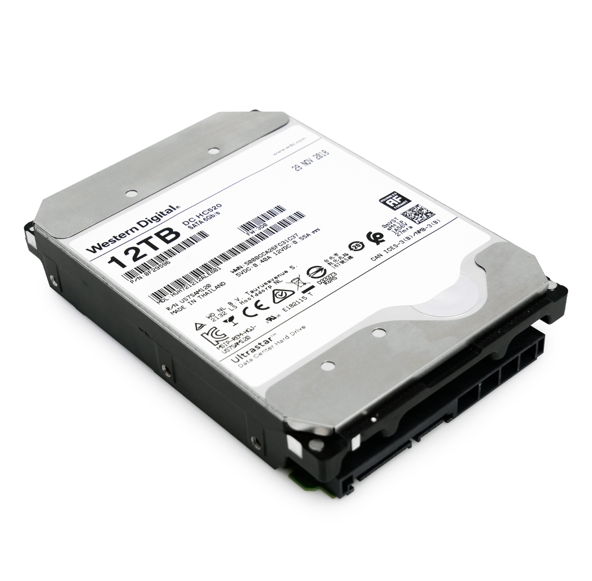 WD HGST Ultrastar HC520 12TB 7.2K RPM SATA 3.5" HDD HUH721212ALE601 0F29596
