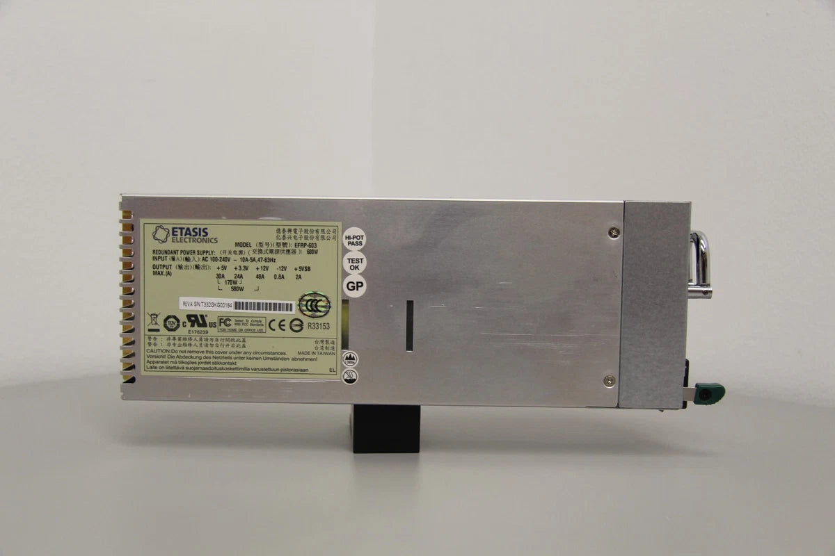 Etasis EFRP-603 Server Power Supply AC100-240V 600W Fully Tested