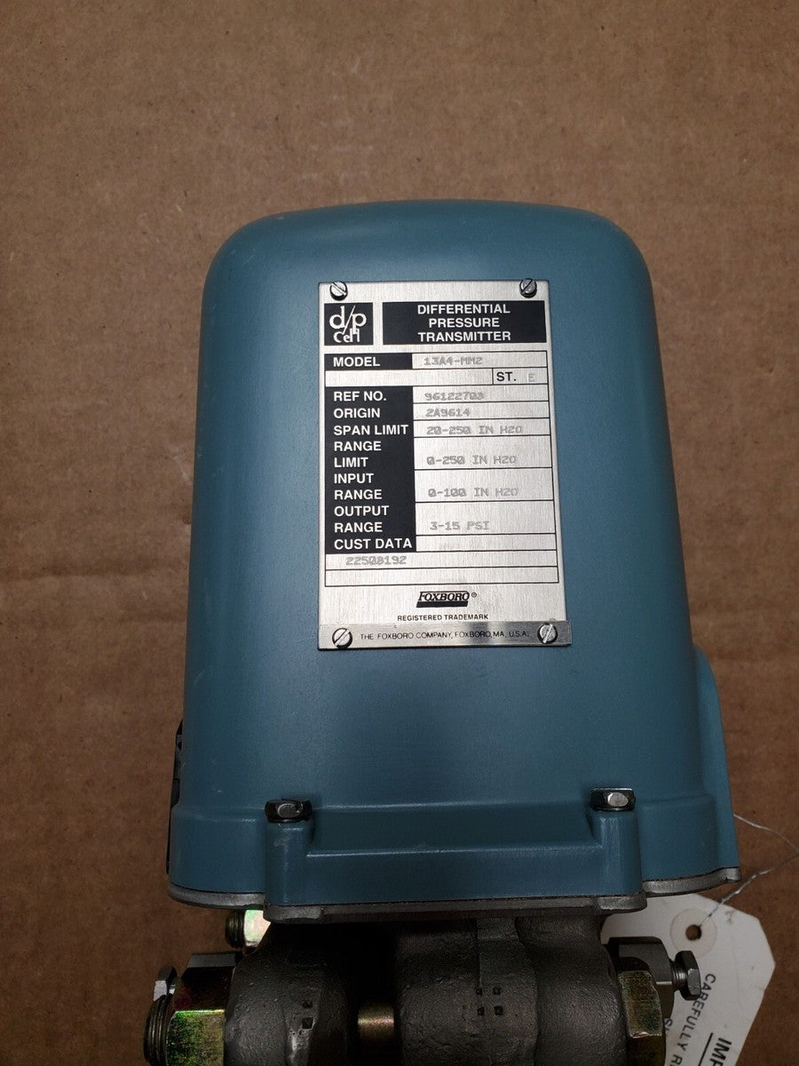 Foxboro 13A4-MM2 (Monel Differential Pressure Transmitter