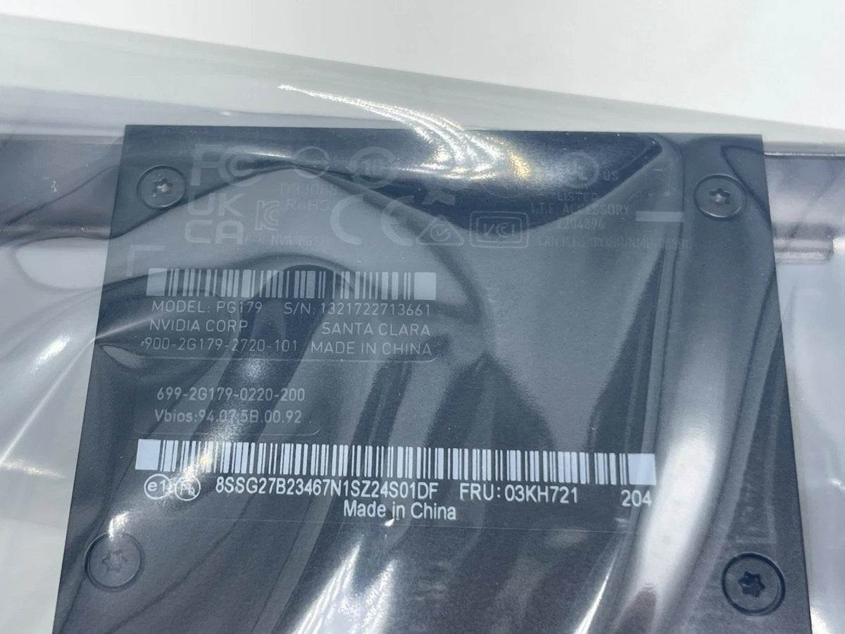 Nvidia Ampere Tesla A2 PCIe Graphics 16G Computing Card Deep Learning AI