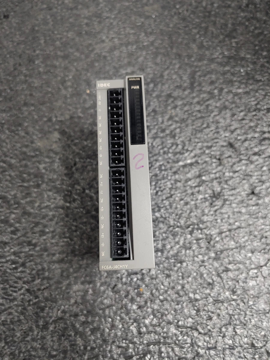 IDEC FC6A-J4CH1Y FC6A MicroSmart PLC 4-pt Isolated Thermo Module