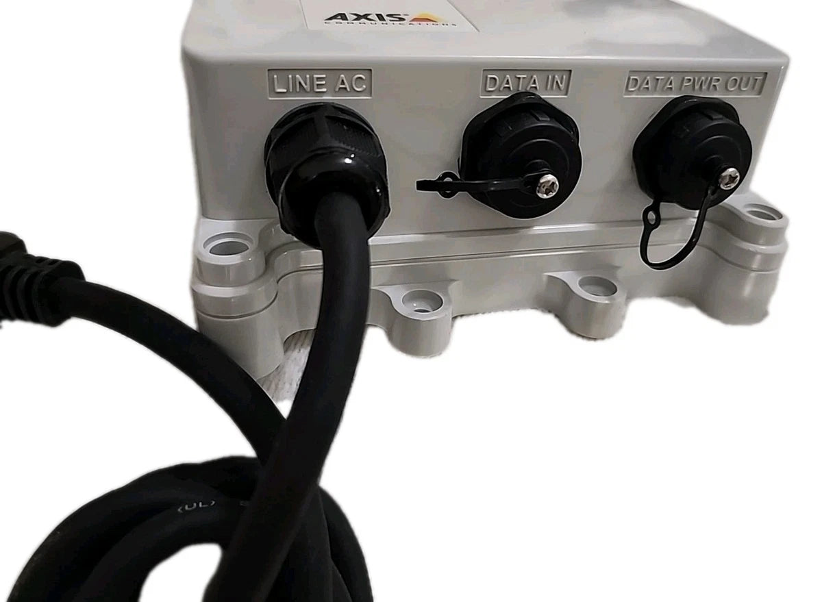 AXIS T8123-E Outdoor Midspan Power Supply 30W Outdoor POE Injector