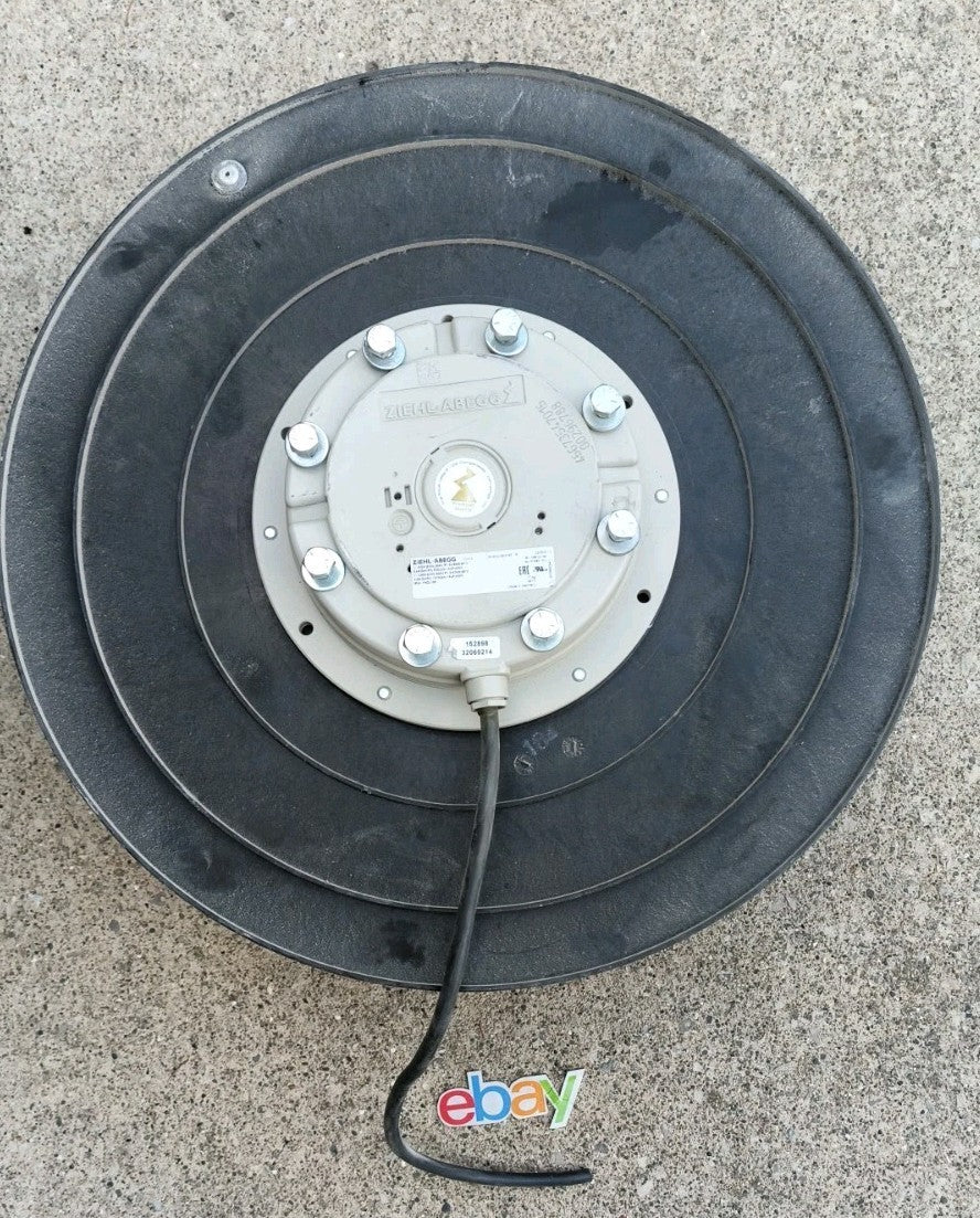 ZIEHL-ABEGG Centrifugal fan RH50V-6EK.6F.1R Made In Germany Great Condition !!