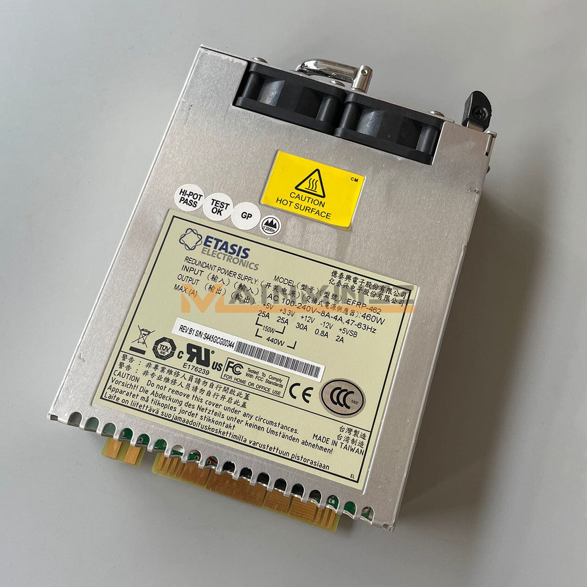 Used 1PC for ETASIS EFRP-462 460W Server power supply Module