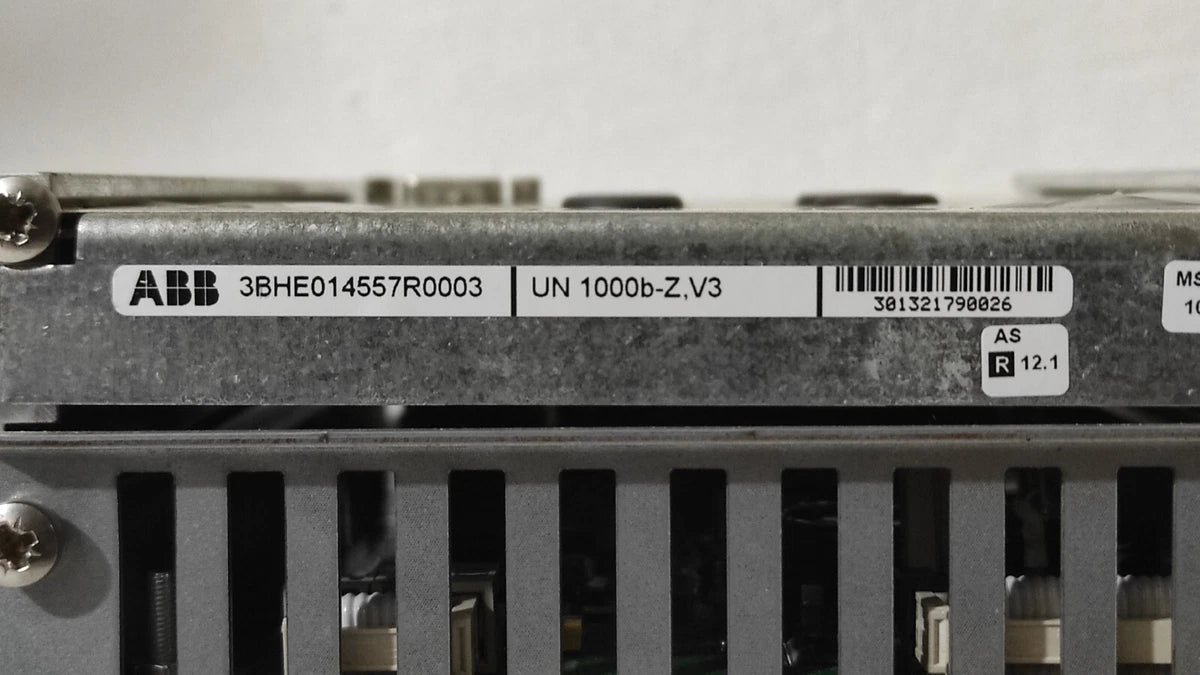 ABB unitrol 1000 / UNITROL 1000 Voltage Regulator 3BHE014557R0003|266978086628
