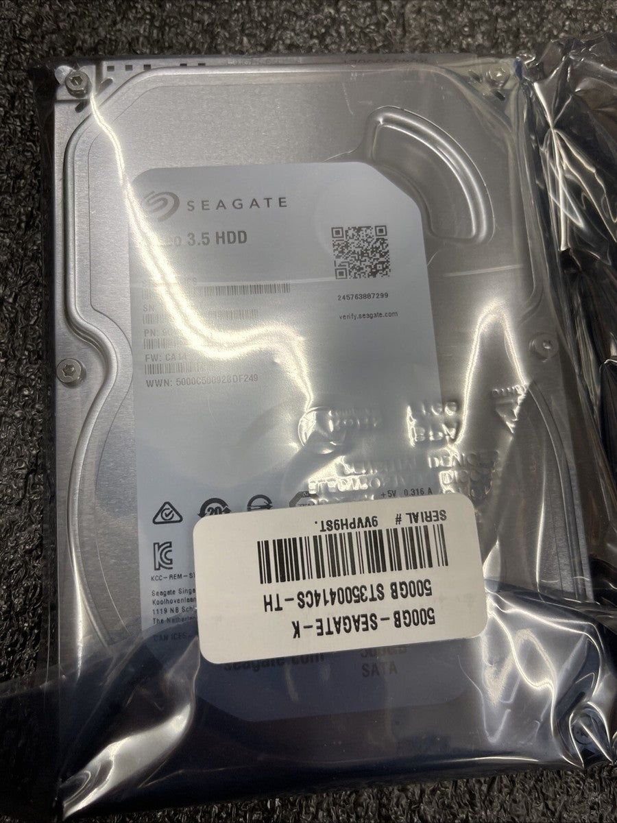 20 New Sealed Seagate ST3500414CS Video 3.5 SATA HDD Hard Drives