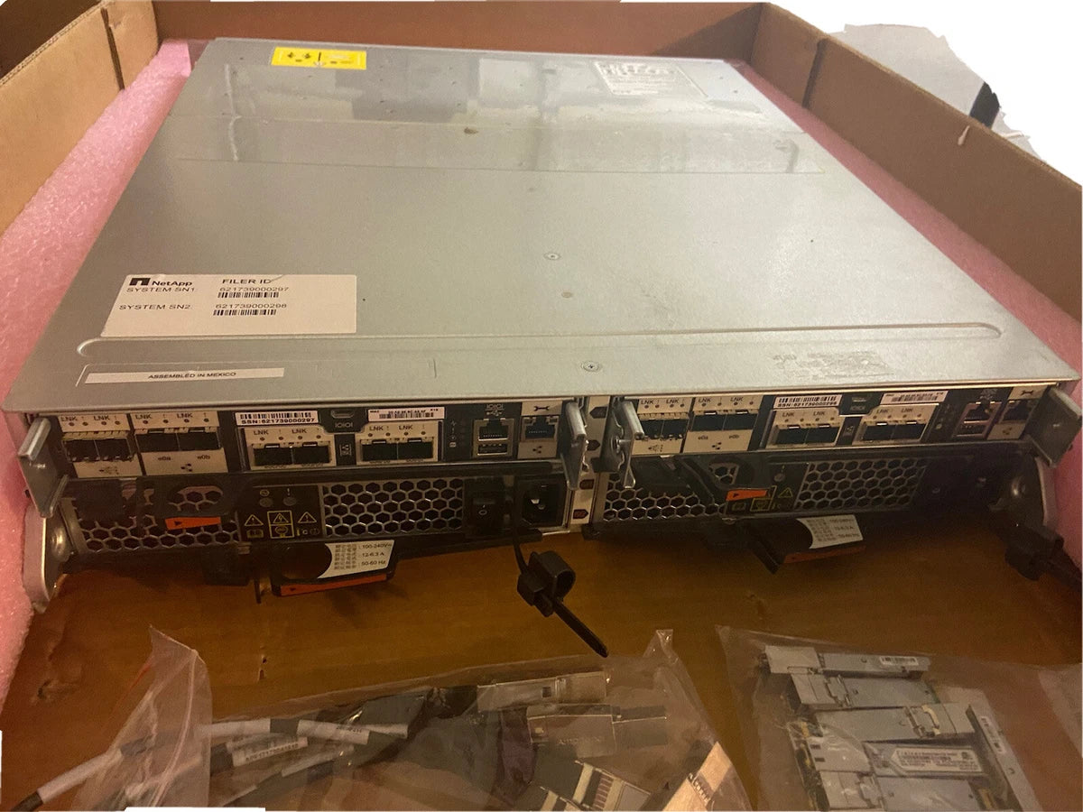 NetApp FAS2650 12x 1.2TB 2.5" 10K 12 Gps SAS HDD 2x Controller 