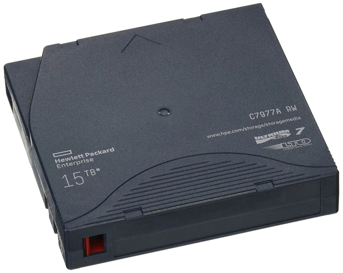HPE LTO-7 Ultrium 15TB RW Data Cartridge (C7977A