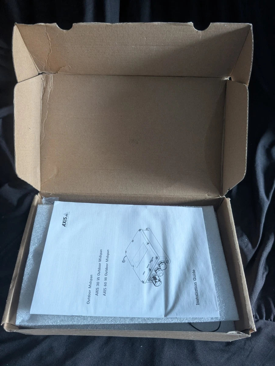 Axis 01944-001 30W Outdoor Midspan Poe Injector