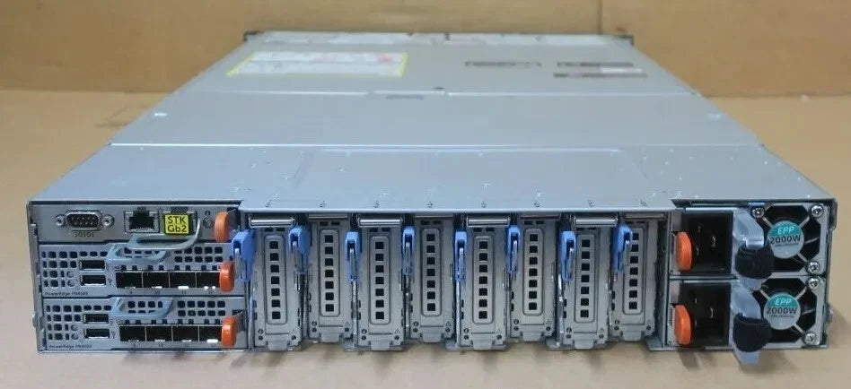 Dell PowerEdge FX2S Switched Chassis + 8x FC430 E5-2630v3 16GB 2Bay Node Servers