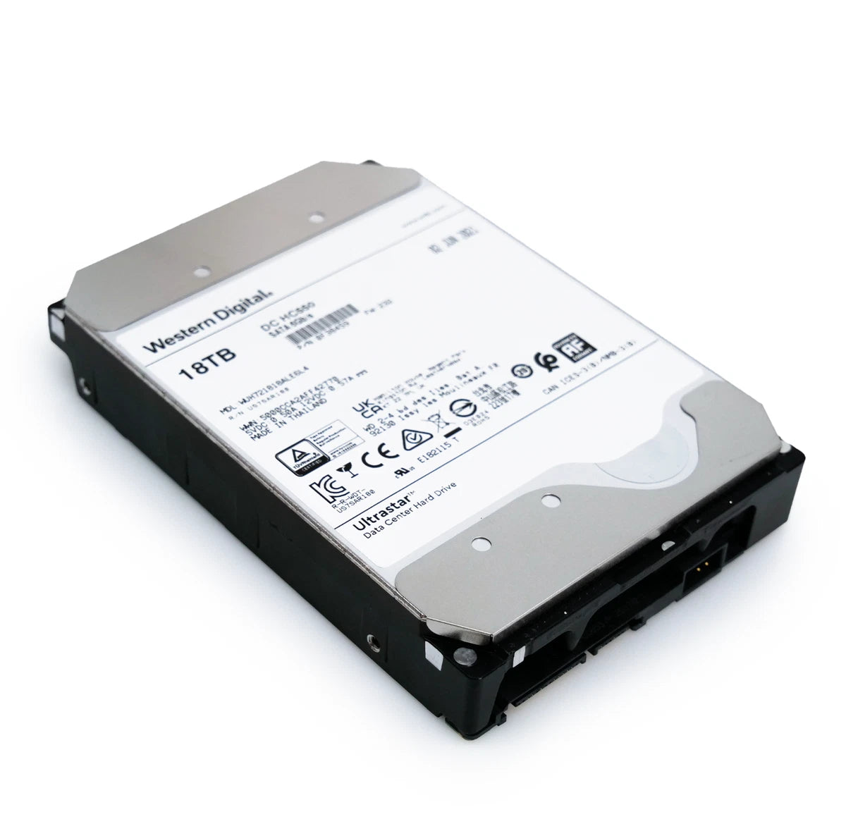 WD Ultrastar DC HC550 18TB 7.2K SATA 6Gb/s 3.5" HDD - WUH721818ALE6L4 0F38459