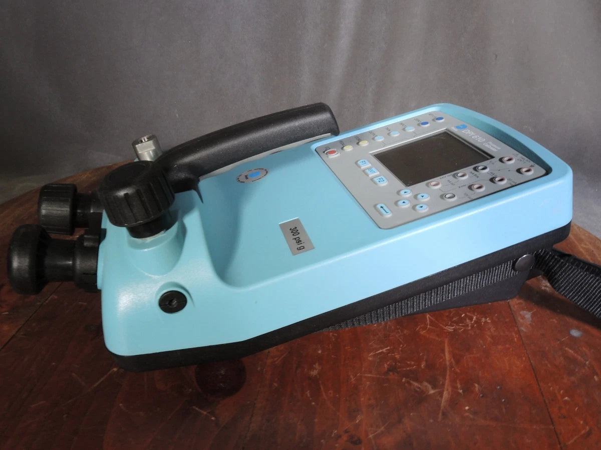 Druck DPI 610 Calibrator w PDCR 2200-A14 Pressure Transducer Accessories, Gauges
