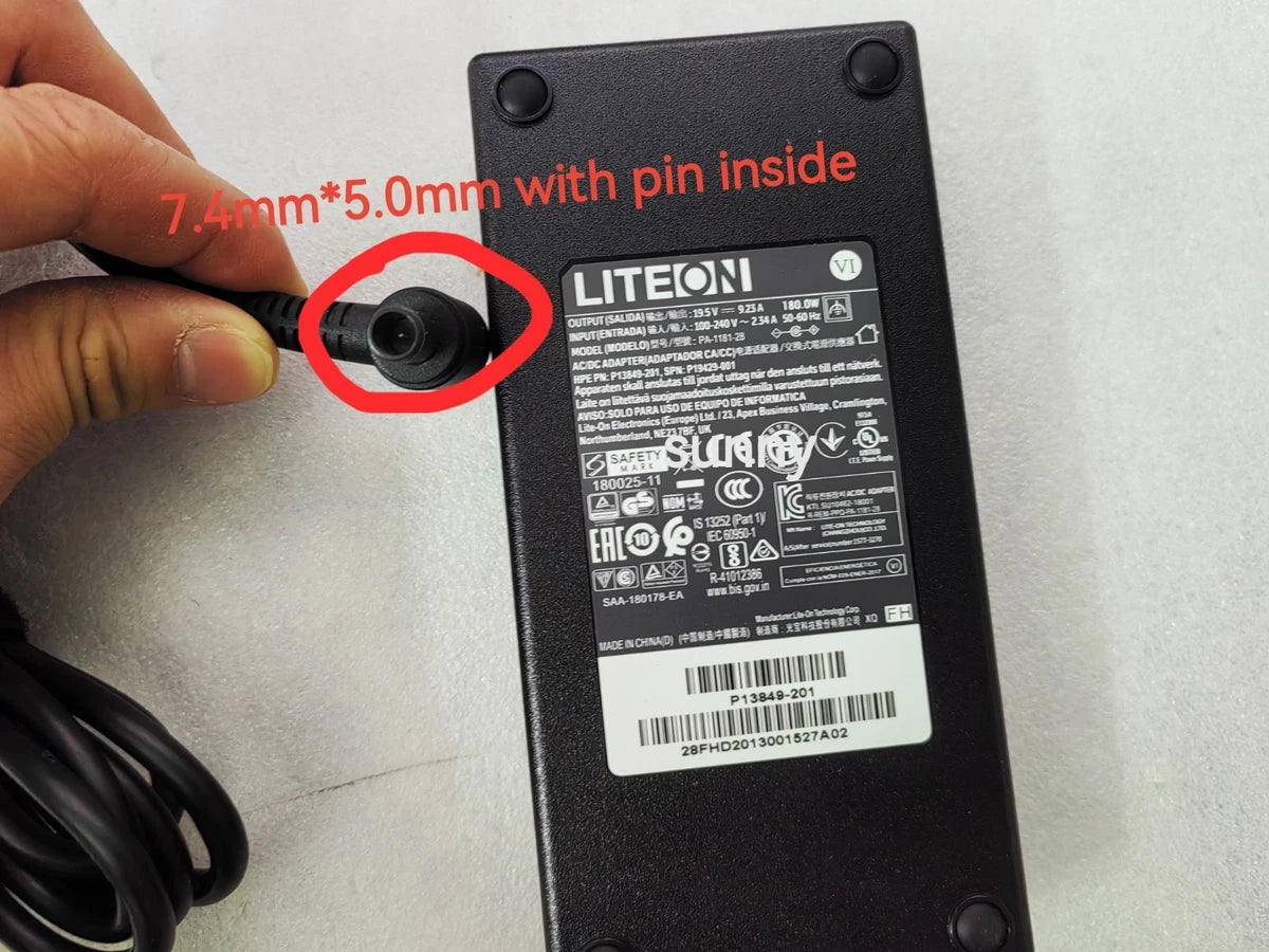 PA-1181-28 For HPE MicroServer Gen10+ LITEON 19.5V 9.23A 180W AC Adapter Genuine