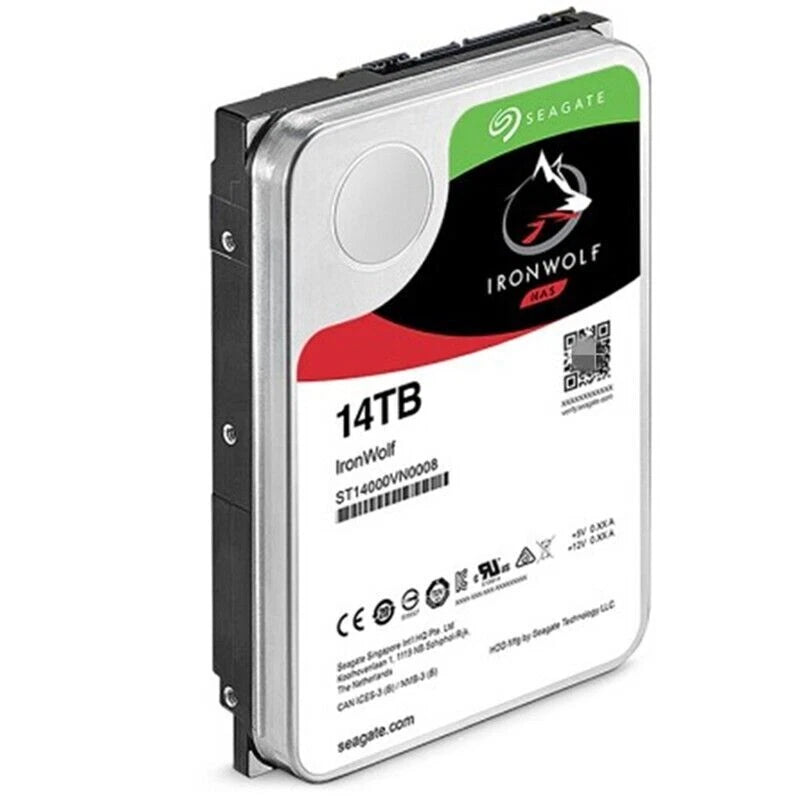 ST14000VN0008 Seagate IronWolf 14TB 3.5" SATA3 7200rpm for Raid NAS Internal HDD
