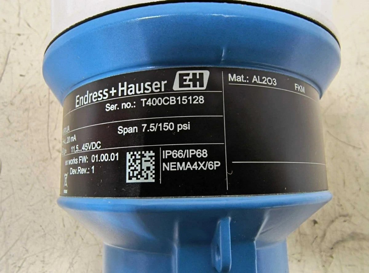 Endress Hauser Cerabar M Pressure Transducer PMC51-AA12ID1PGFR1JA 71086208