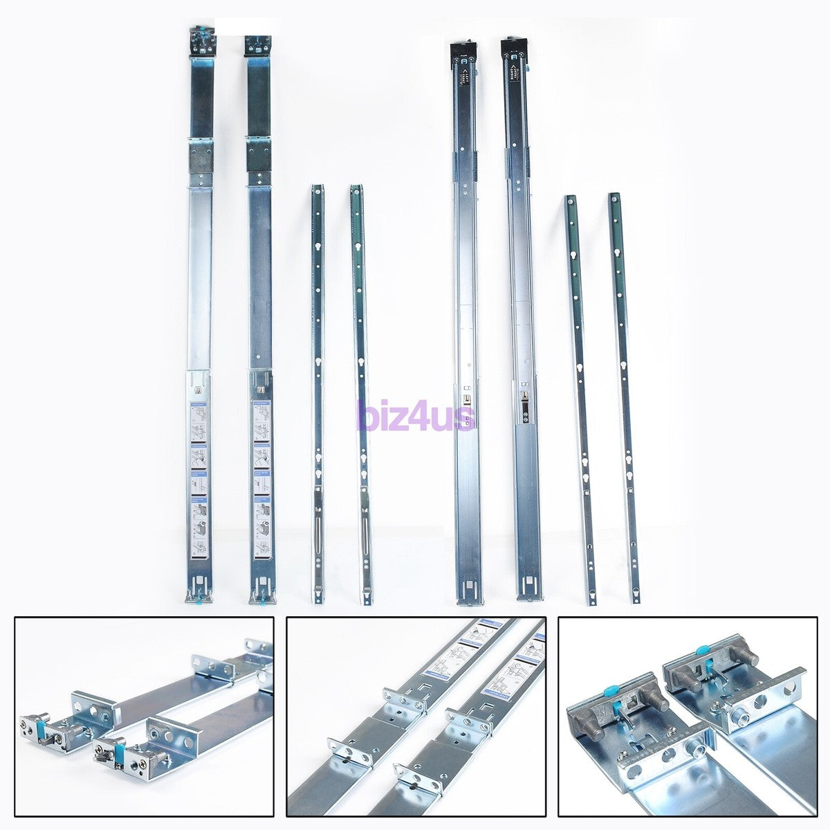 New For Dell PowerEdge R640 R440 R6415 1U Static Ready Rails Rail Kit 053D7M US|315327675721