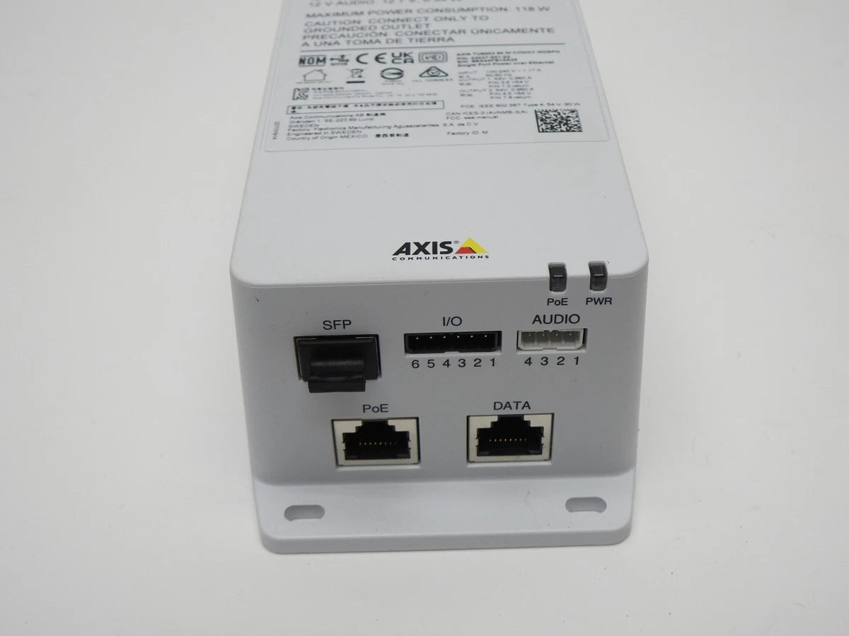 Axis Communications TU8003 90W Connectivity Midspan - NOB NEW!