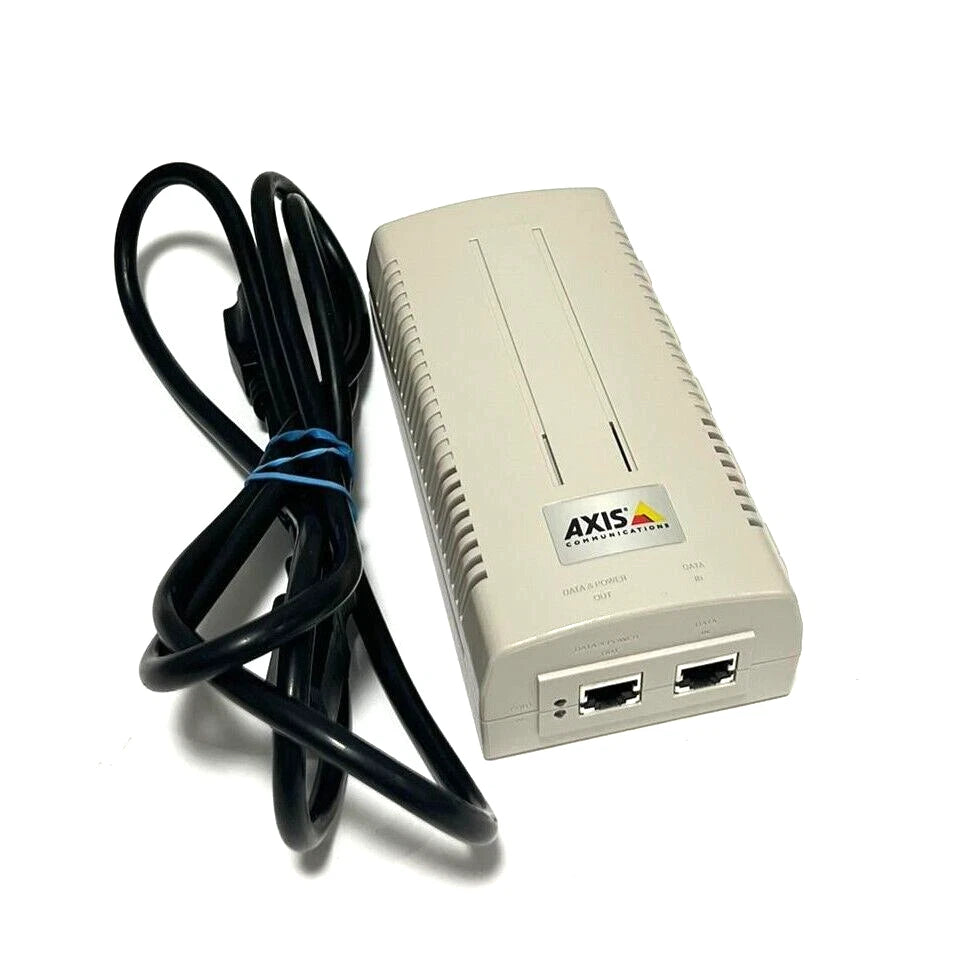 Axis Communications T8124 High POE Midspan 1 PORT Model 5016-001-01