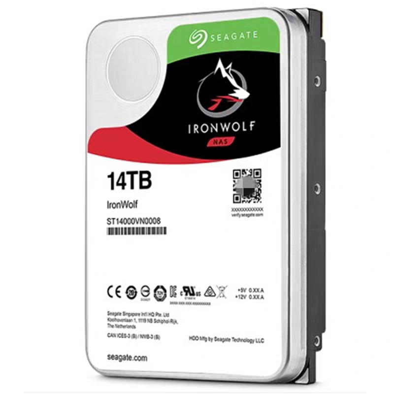 New Seagate IronWolf NAS ST14000VN0008 14TB SATA 7200RPM 3.5" Internal HDD Drive