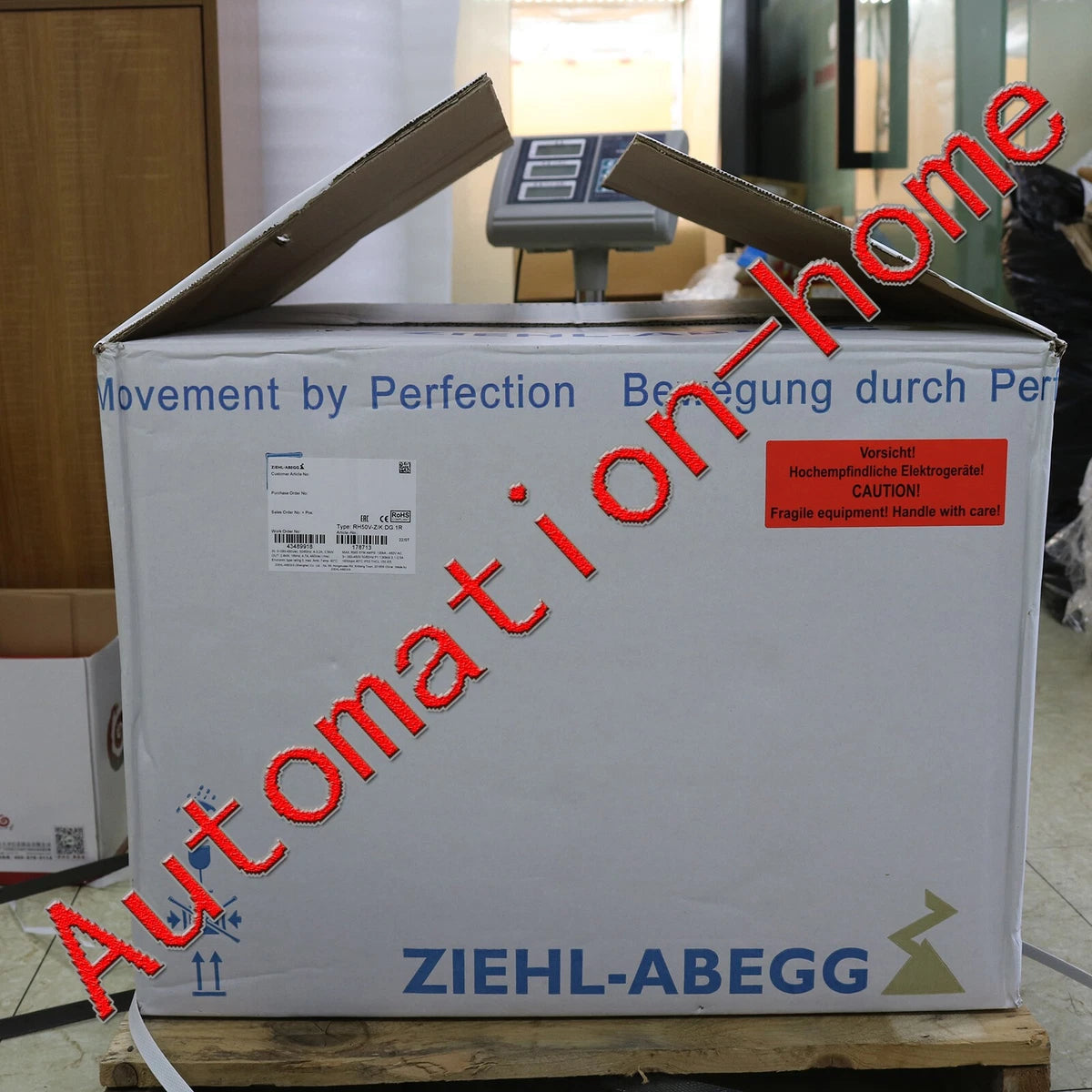 1 Pc. NEW， RH50V-ZIK.DG.1R centrifugal fan FAST SHIP#XR