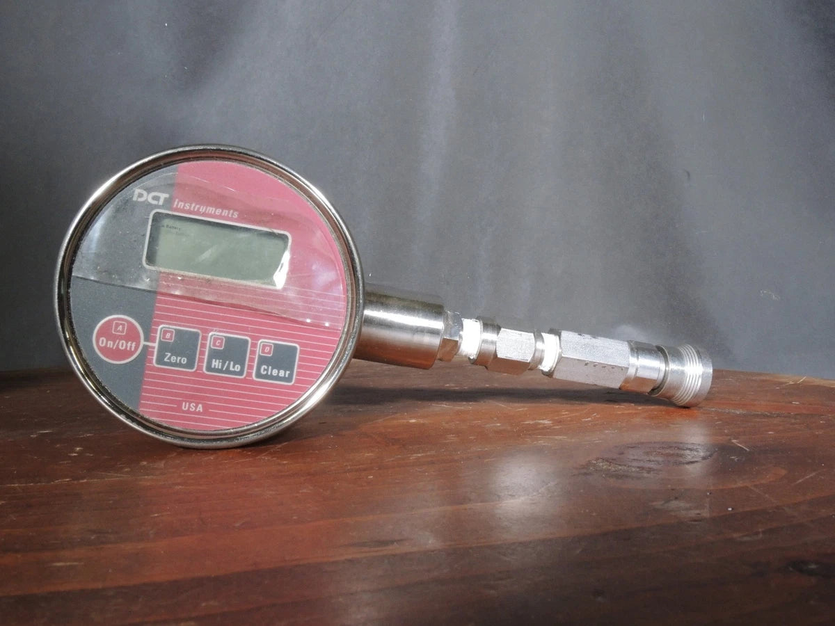 Druck DPI 610 Calibrator w PDCR 2200-A14 Pressure Transducer Accessories, Gauges