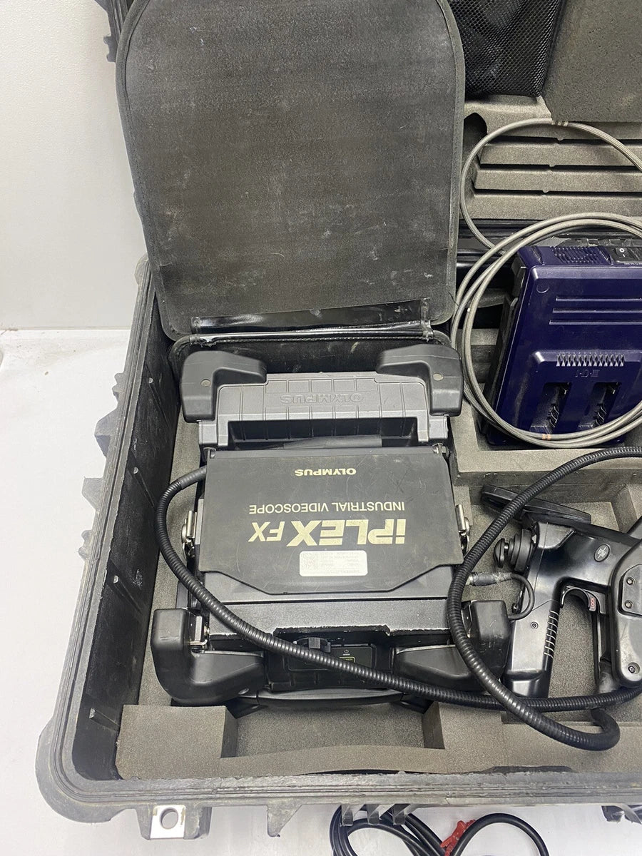 OLYMPUS IPLEX FX industrial videoscope SYSTEM Model IV8635P PAL with Case