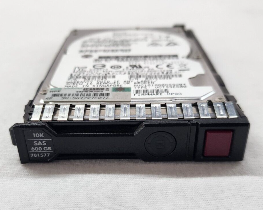 HP 781577-001 600GB 10K 12Gbps 2.5'' SAS Hard Disk Drive HDD | Smart Carrier