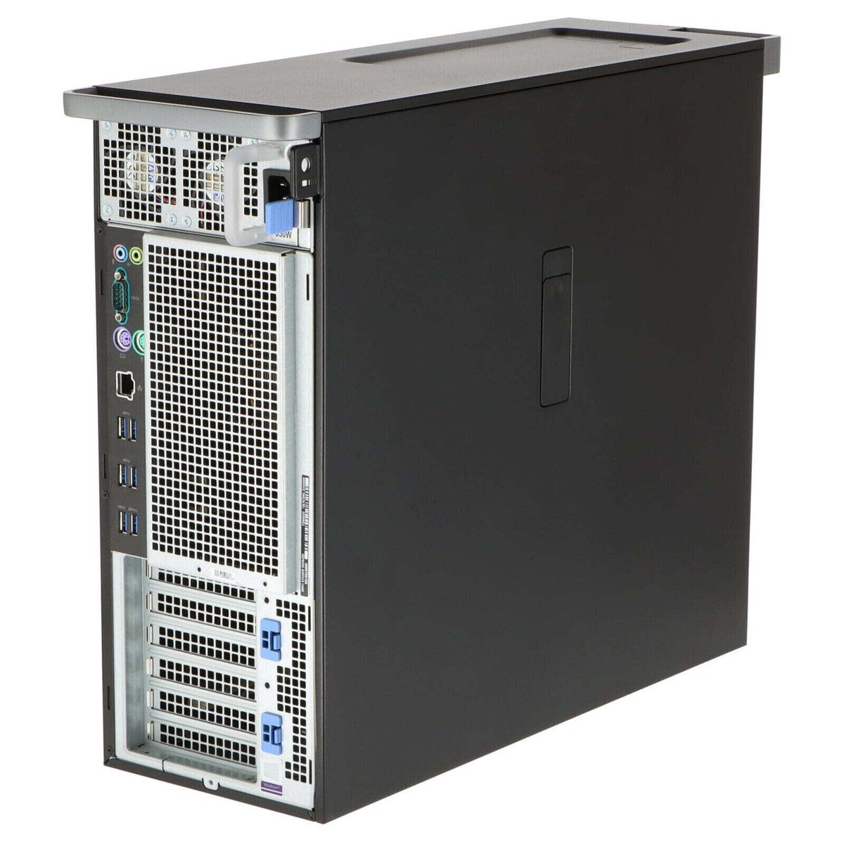 6CORE Dell Precision T5820 W-2133 3.60GHz 128GB DDR4 256GB NVMe SSD-2TB SATA 3.5