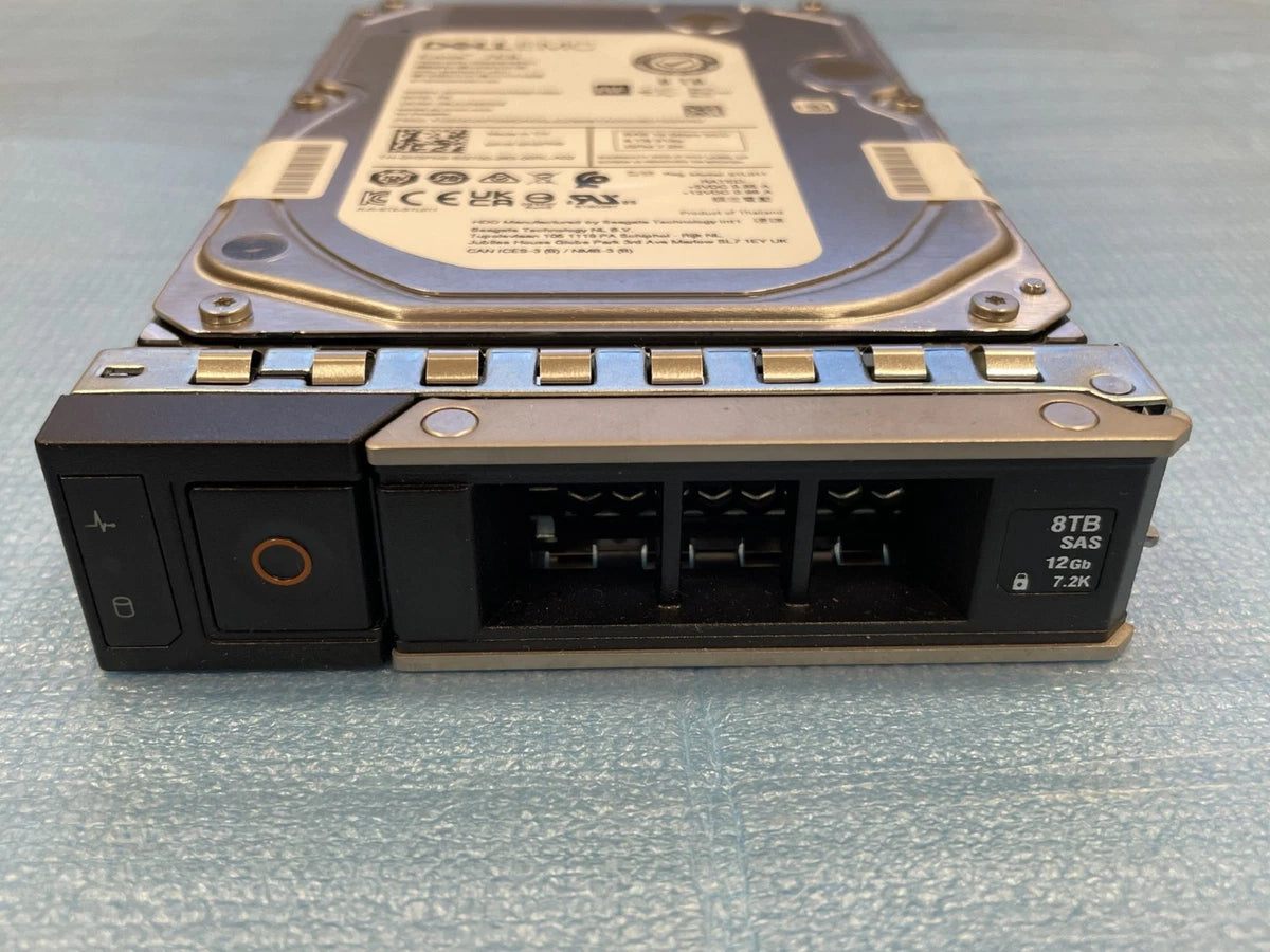 DELL 8TB Hard Drive SAS 12Gbps 7.2K 512e 3.5inch Hot-Plug