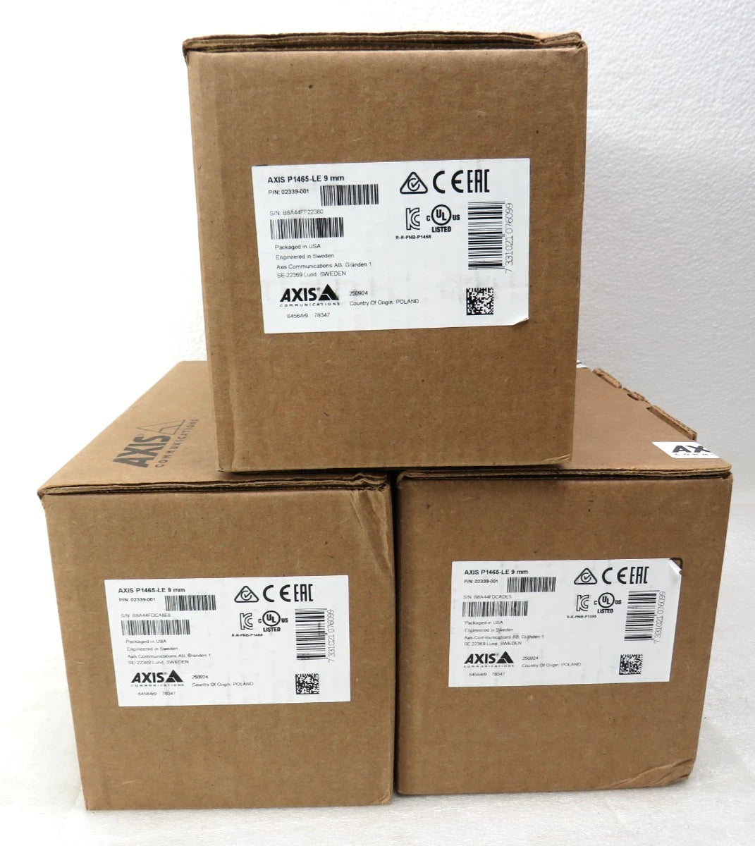 Axis P1465-LE 2MP Bullet Camera 02339-001 (FACTORY SEALED [CTA]