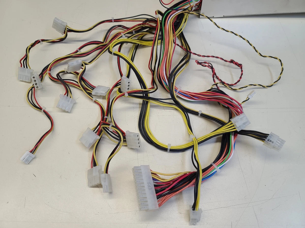 Zippy Emacs 3U 650W 2+1 Redundant PFC EPS12V Power Supply R3G-6650P TESTED
