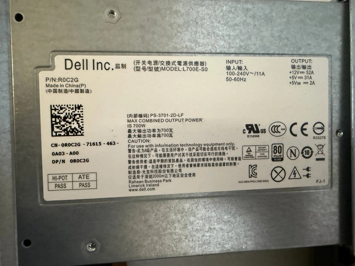 Dell EqualLogic PS6100 24x 1.2TB 10K SAS 2.5" 2X Control Module Type 11 E09M001